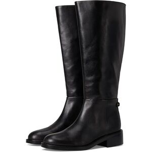 Sam Edelman Milla Black Leather WC Boot  Size 7/7.5